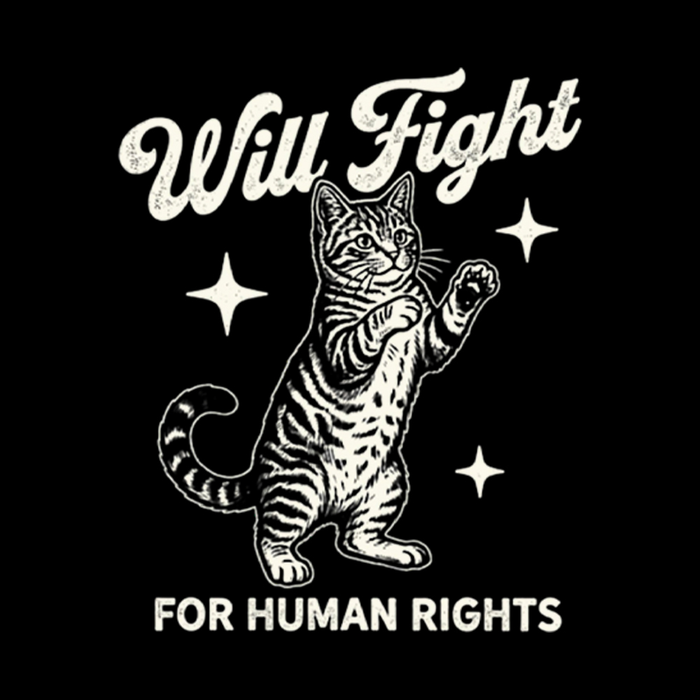 Will Fight For Human Rights Washed T-Shirt
