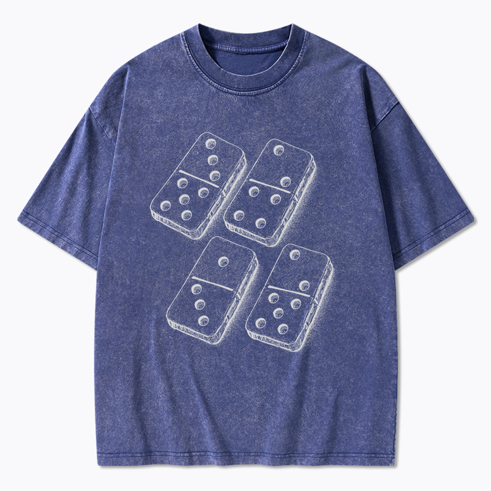 Domino Hidden 8647 Washed T-Shirt