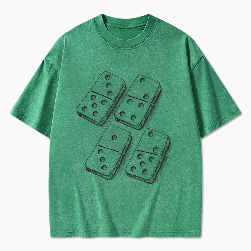 Domino Hidden 8647 Washed T-Shirt