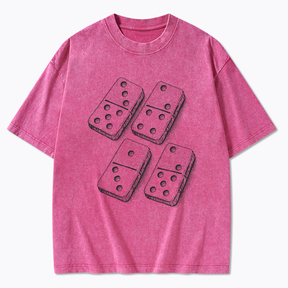Domino Hidden 8647 Washed T-Shirt