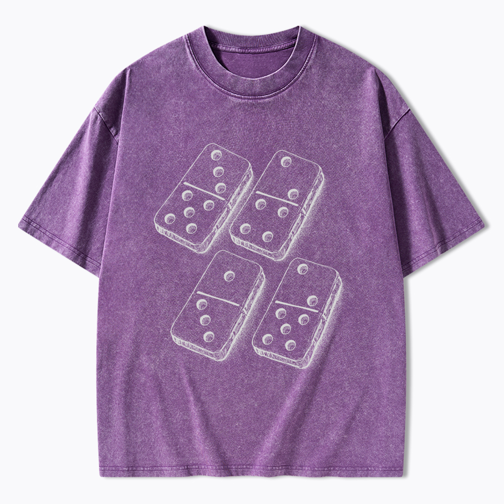 Domino Hidden 8647 Washed T-Shirt
