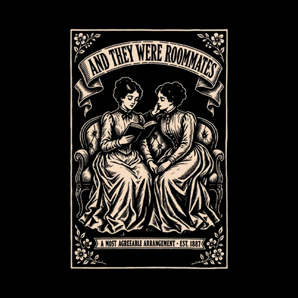 And They Were Roommates Vintage Washed T-Shirt