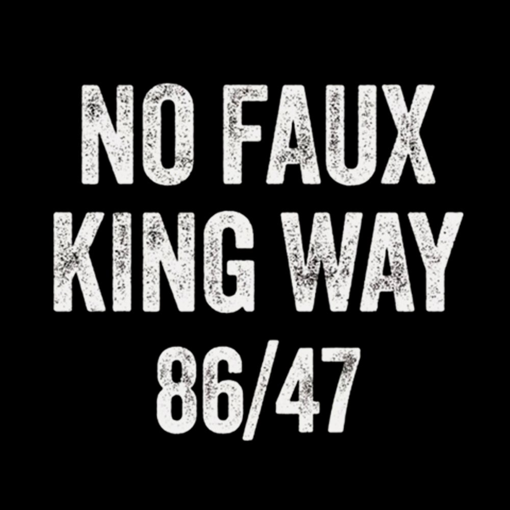 No Faux King Way 8647 Washed T-Shirt