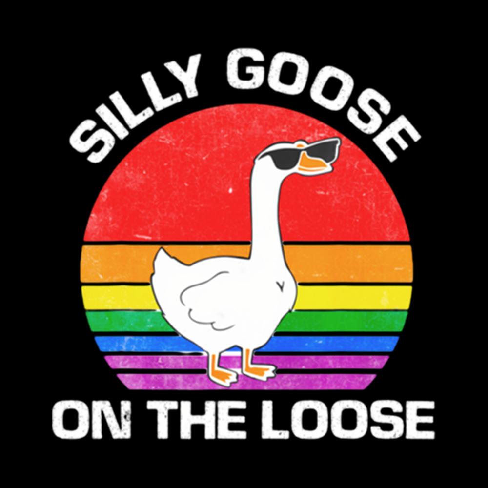 Silly On The Loose LGBTQ Washed T-Shirt