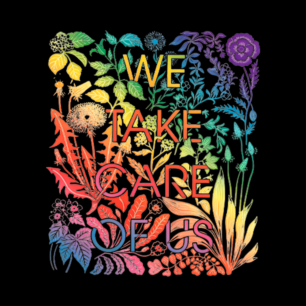 We Take Care Of Us LGBTQ Pride Washed T-Shirt