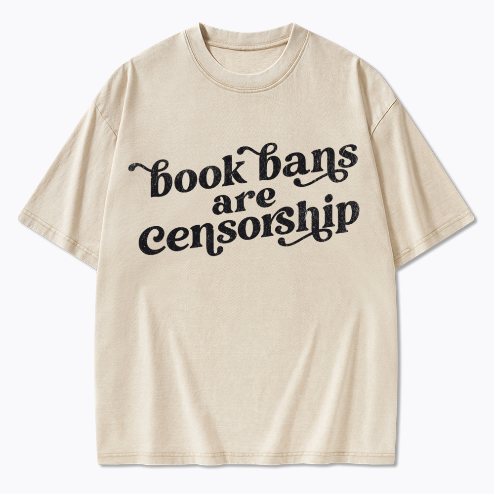 Book Bans are Censorship Washed T-Shirt