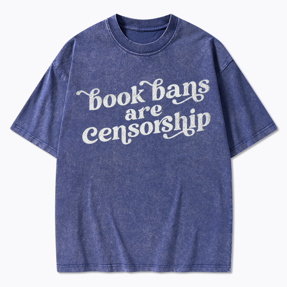 Book Bans are Censorship Washed T-Shirt