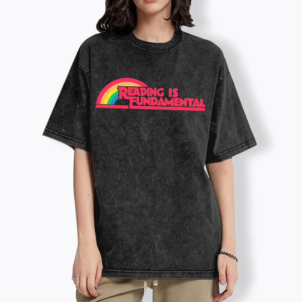 Reading is Fundamental Washed T-Shirt