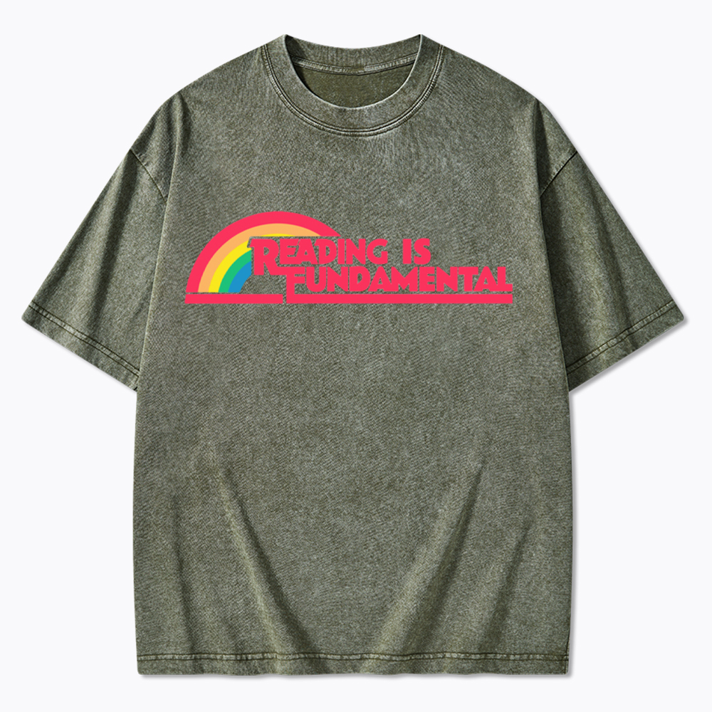 Reading is Fundamental Washed T-Shirt