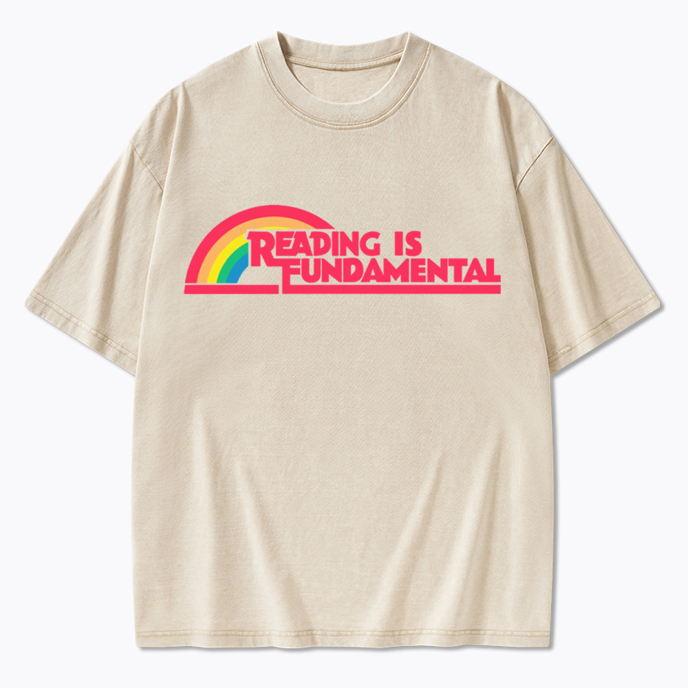 Reading is Fundamental Washed T-Shirt
