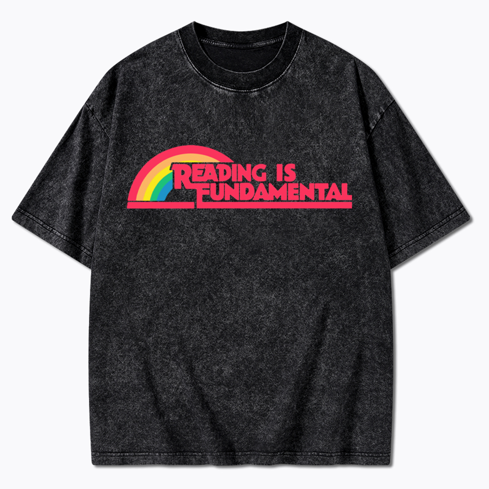 Reading is Fundamental Washed T-Shirt