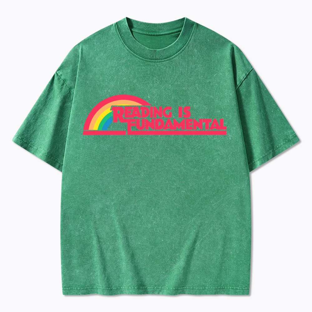 Reading is Fundamental Washed T-Shirt