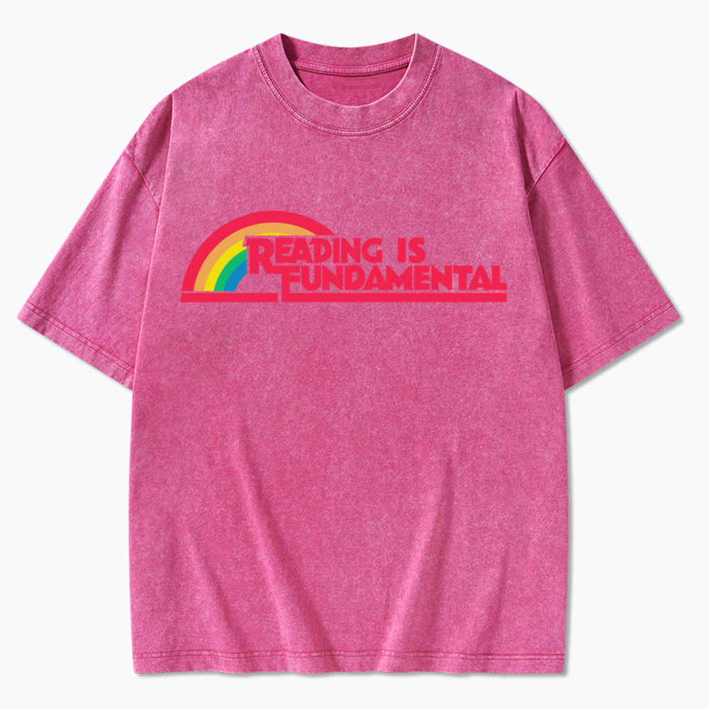 Reading is Fundamental Washed T-Shirt