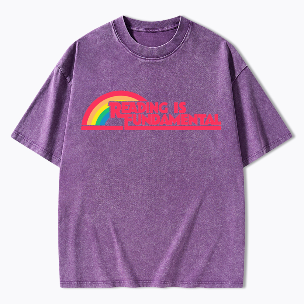 Reading is Fundamental Washed T-Shirt