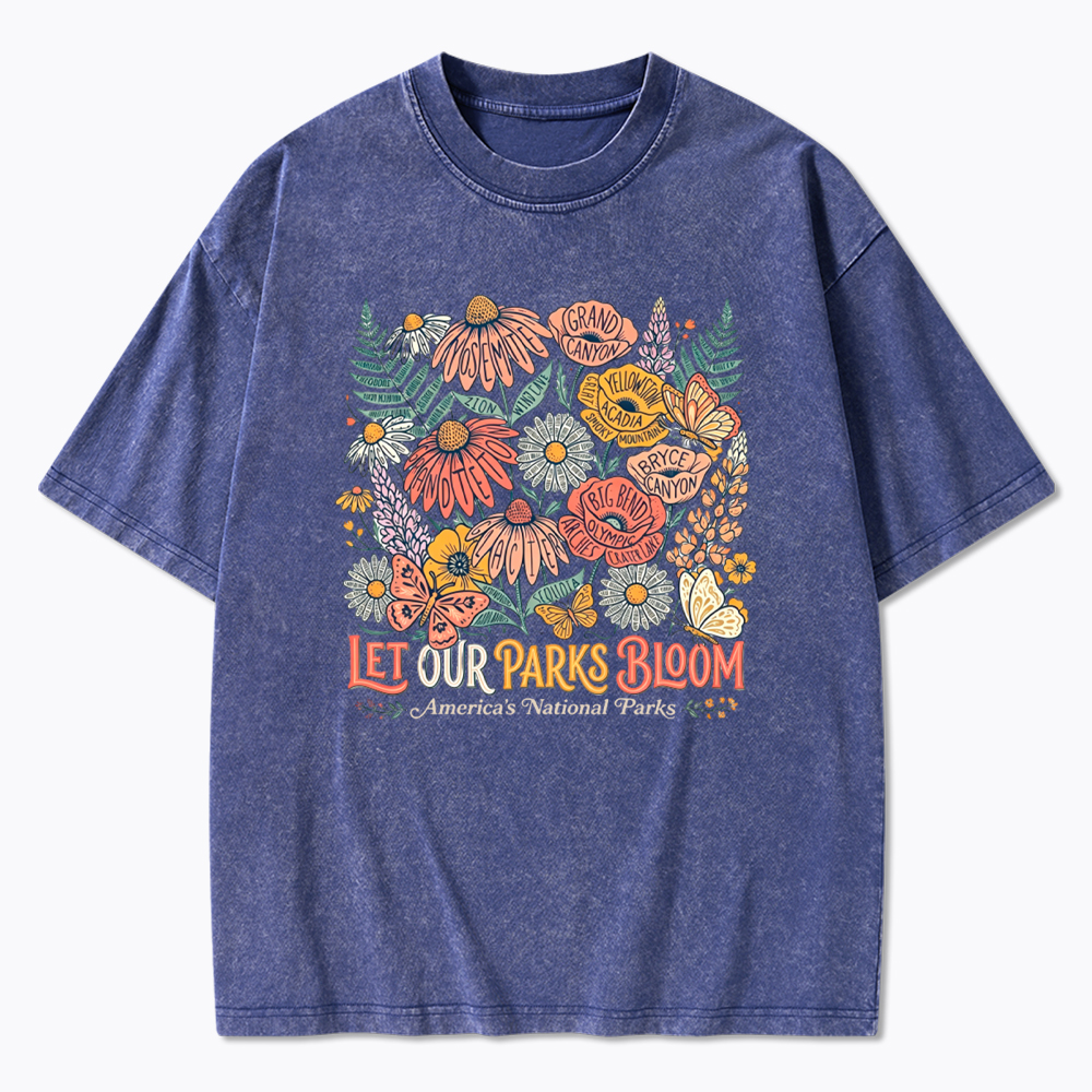 National Parks Wildflower Washed T-Shirt