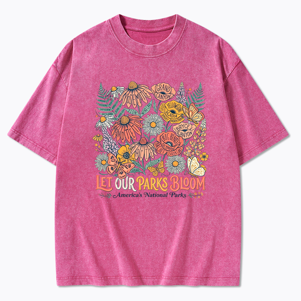 National Parks Wildflower Washed T-Shirt