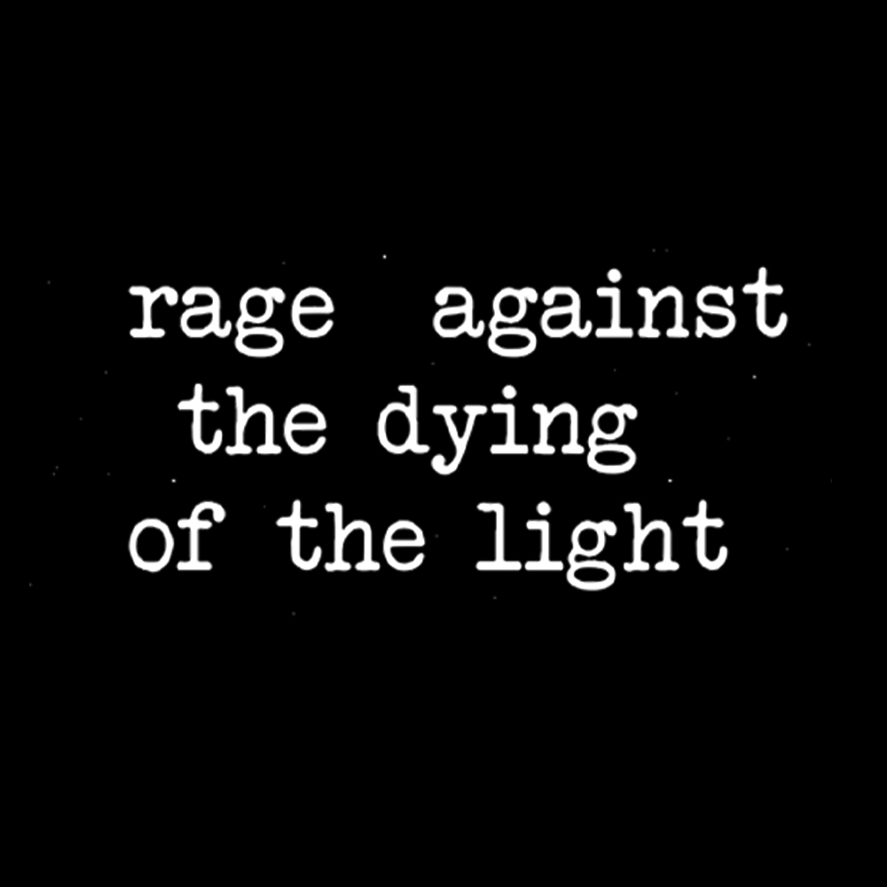 Rage Against the Dying of the Light Washed T-Shirt