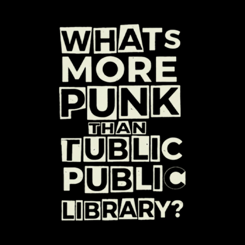Whats More Punk Than the Public Library Washed T-Shirt
