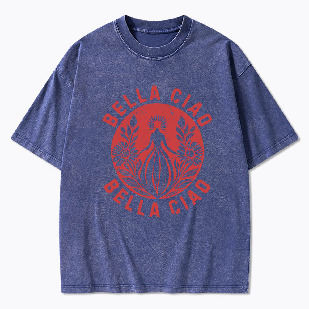 Bella Ciao Resist Washed T-Shirt