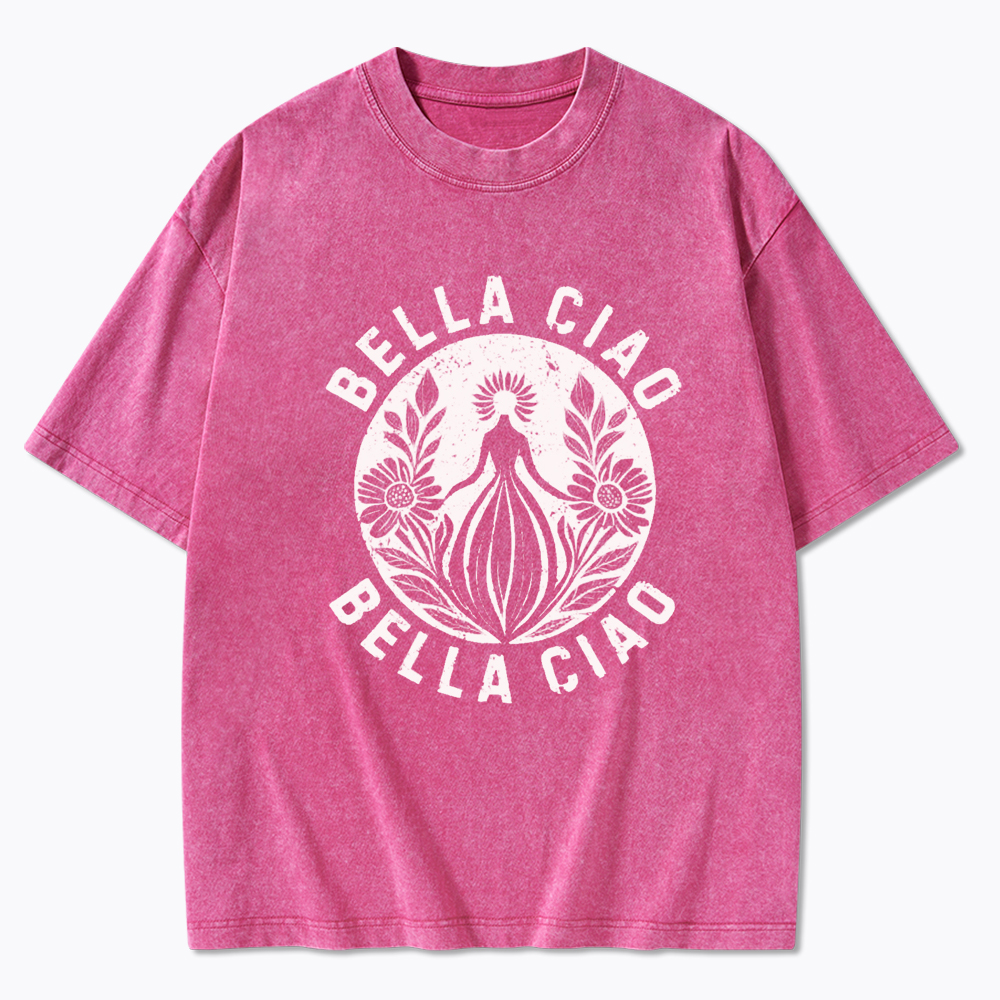 Bella Ciao Resist Washed T-Shirt