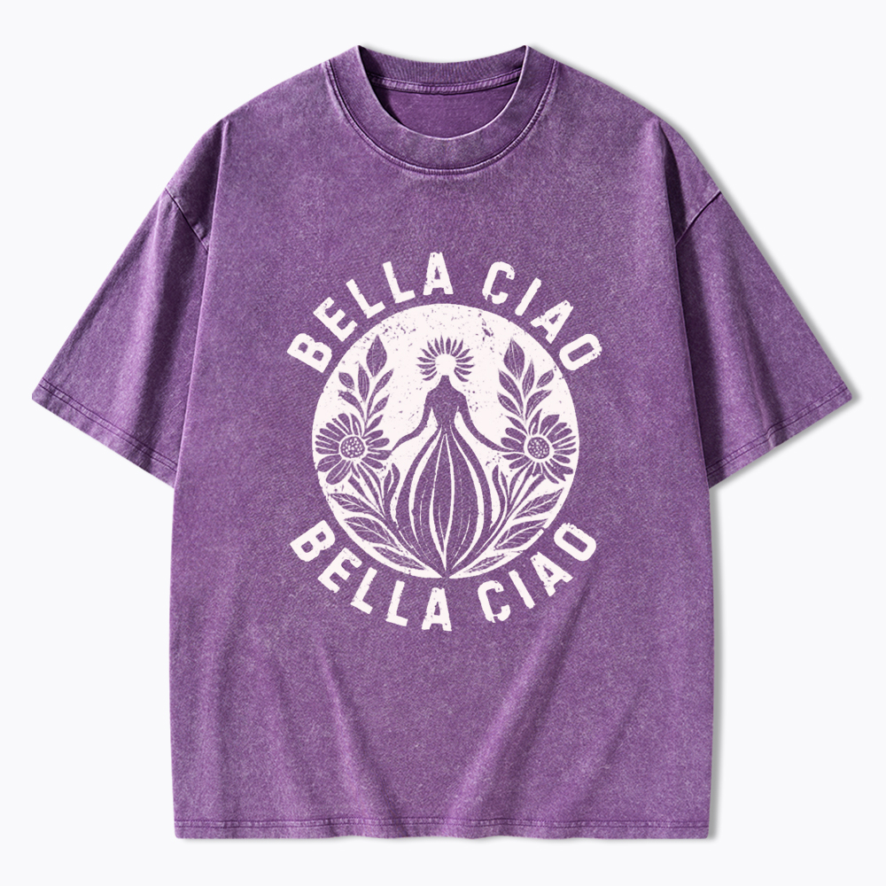 Bella Ciao Resist Washed T-Shirt