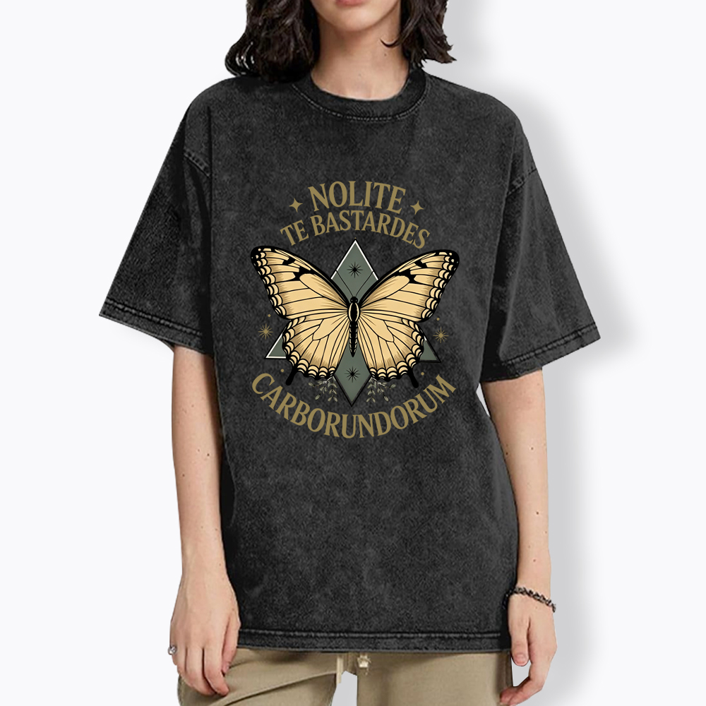 Don't Let The Bastards Grind You Down Washed T-Shirt