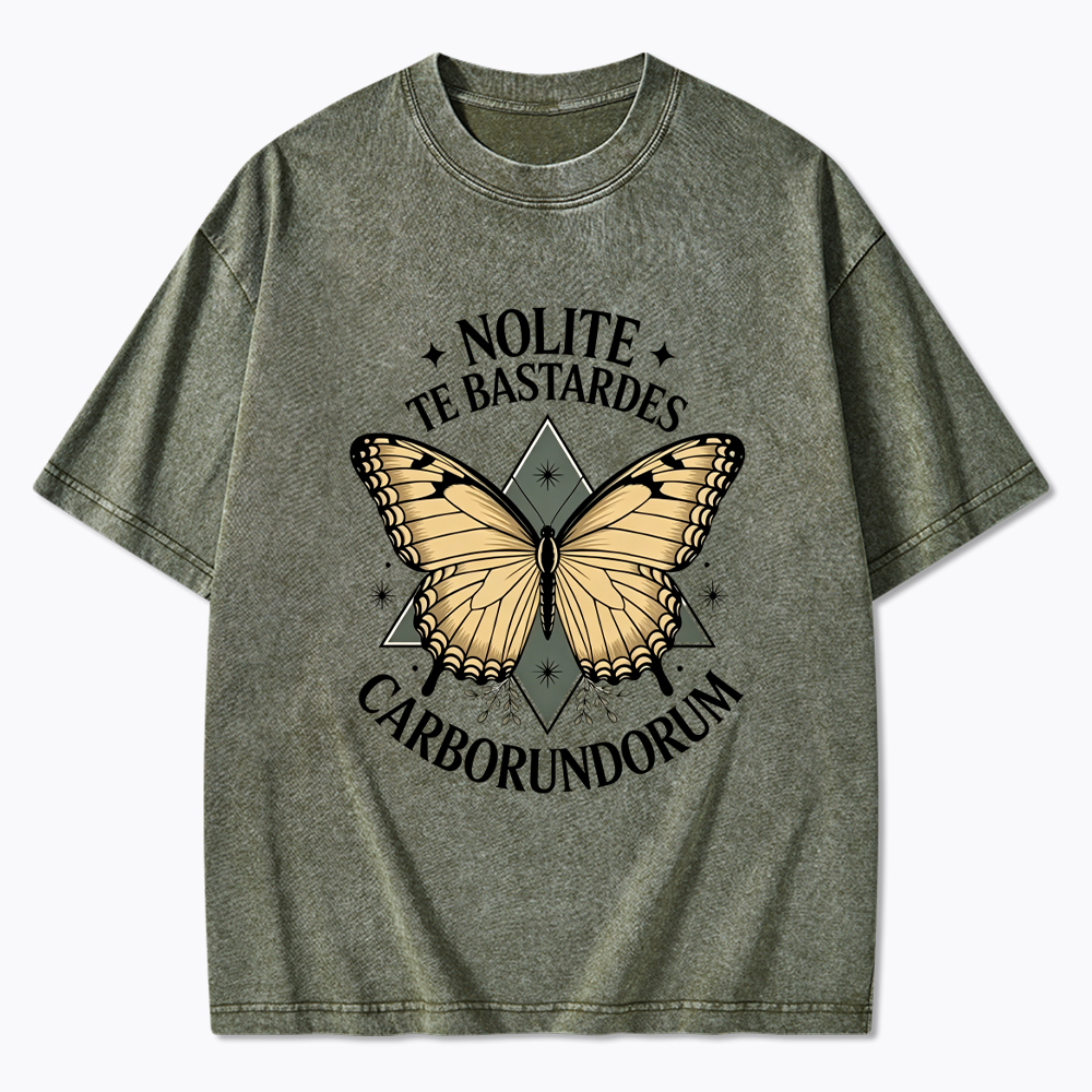 Don't Let The Bastards Grind You Down Washed T-Shirt
