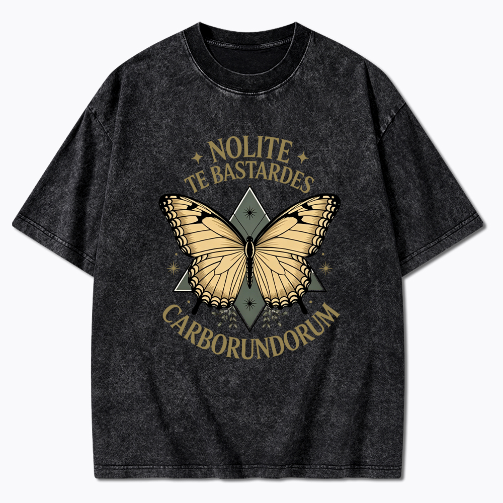 Don't Let The Bastards Grind You Down Washed T-Shirt