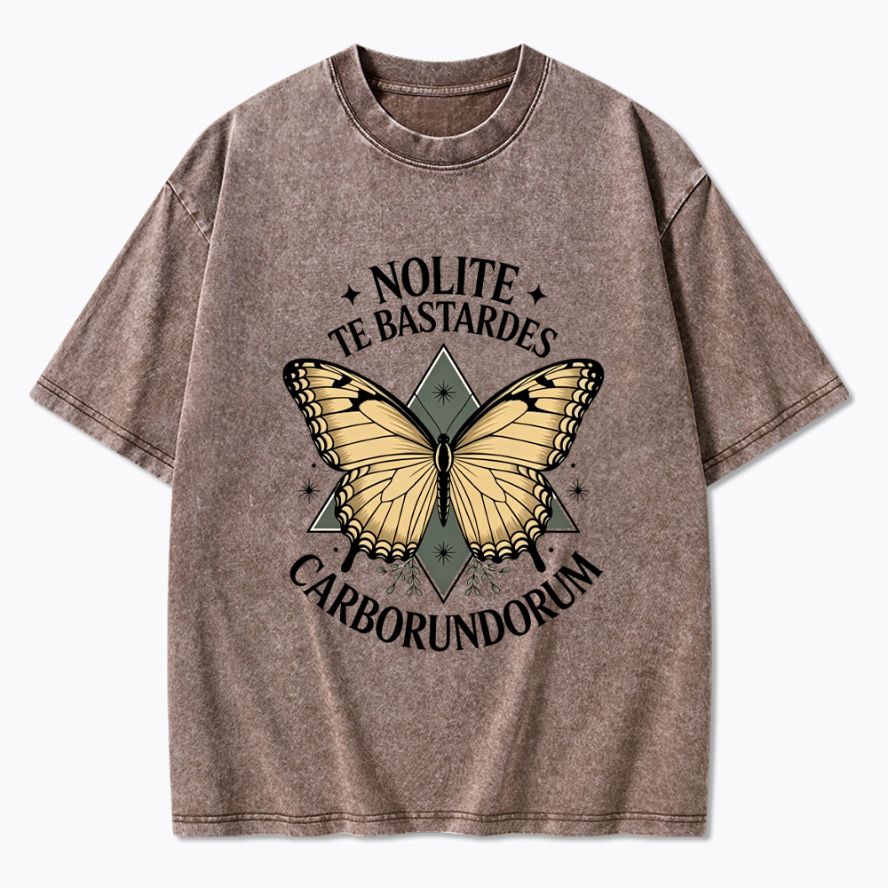 Don't Let The Bastards Grind You Down Washed T-Shirt