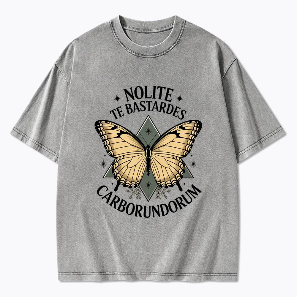 Don't Let The Bastards Grind You Down Washed T-Shirt