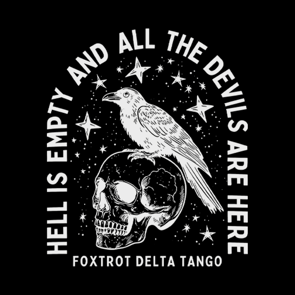 Hell Is Empty And All The Devils Are Here Washed T-Shirt