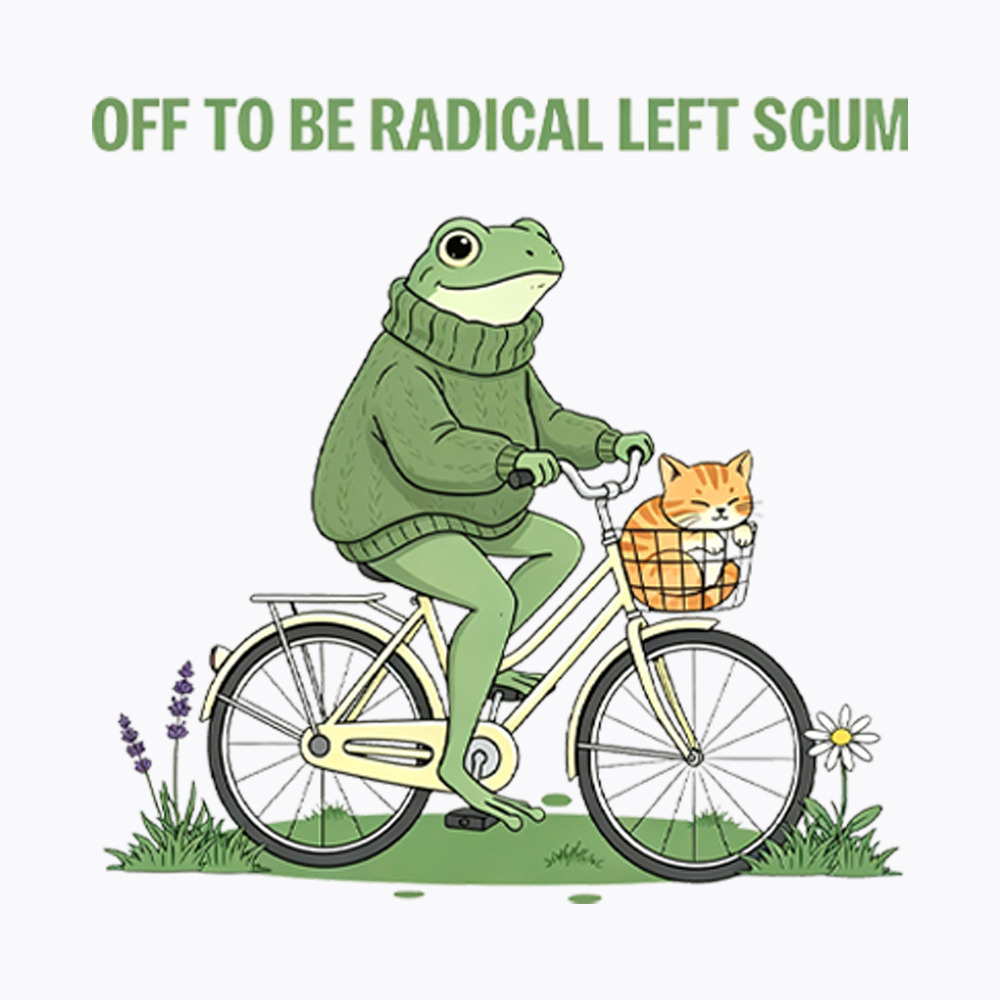Off To Be Radical Left Scum Washed T-Shirt