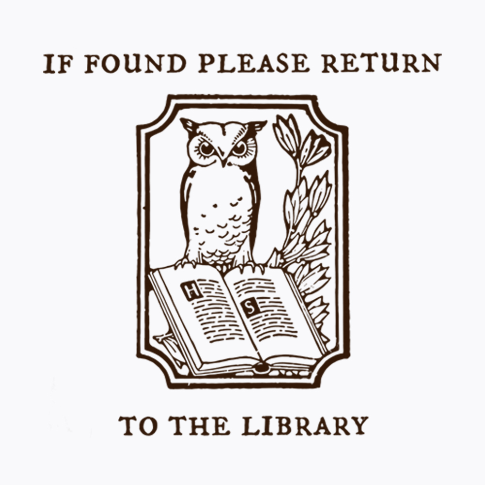 If Found Please Return to the Library Support Public Libraries Washed T-Shirt