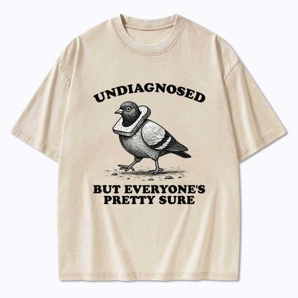 Undiagnosed But Everyone's Pretty Sure Washed T-Shirt