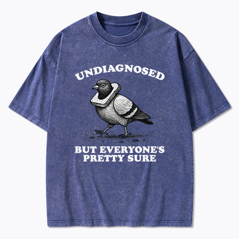Undiagnosed But Everyone's Pretty Sure Washed T-Shirt
