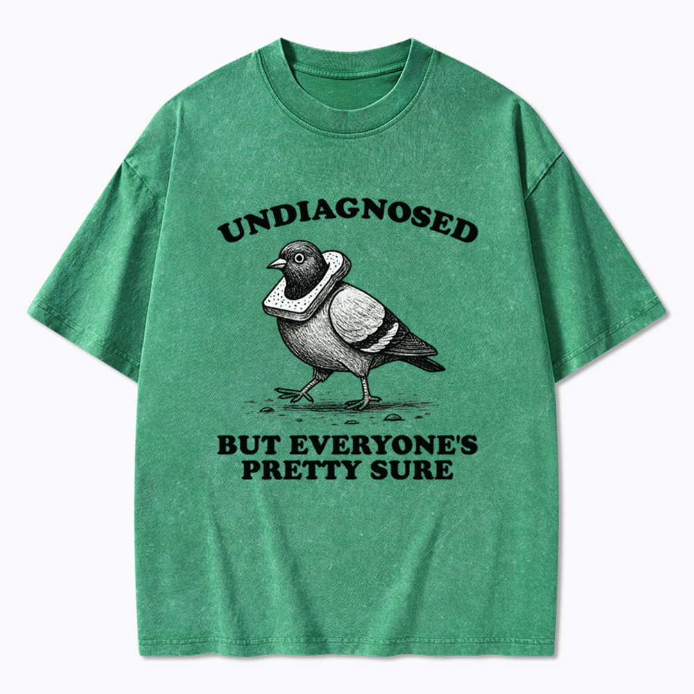Undiagnosed But Everyone's Pretty Sure Washed T-Shirt