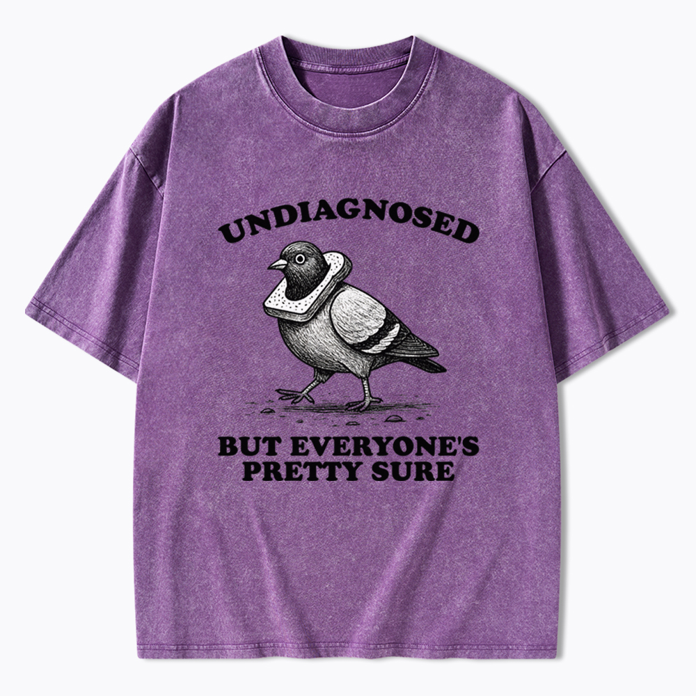 Undiagnosed But Everyone's Pretty Sure Washed T-Shirt