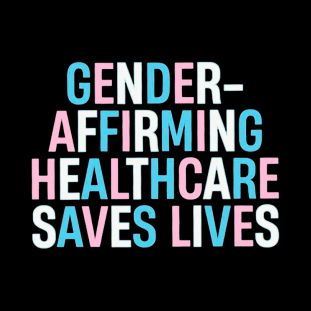 Gender Affirming Healthcare Save Lives Pride Washed T-Shirt
