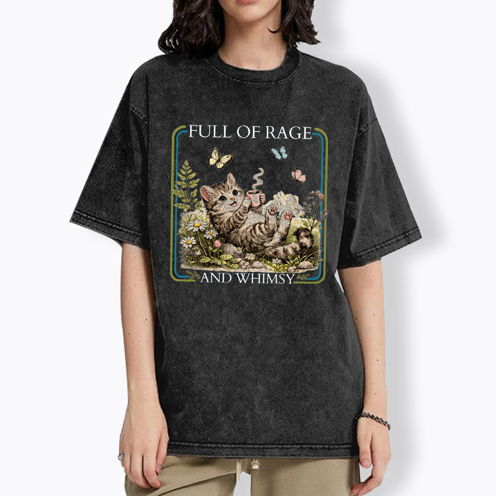 Full of Rage and Whimsy Washed T-Shirt