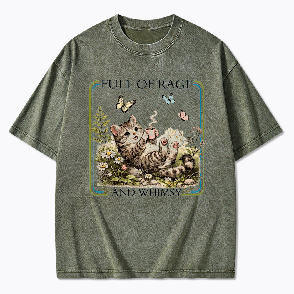 Full of Rage and Whimsy Washed T-Shirt