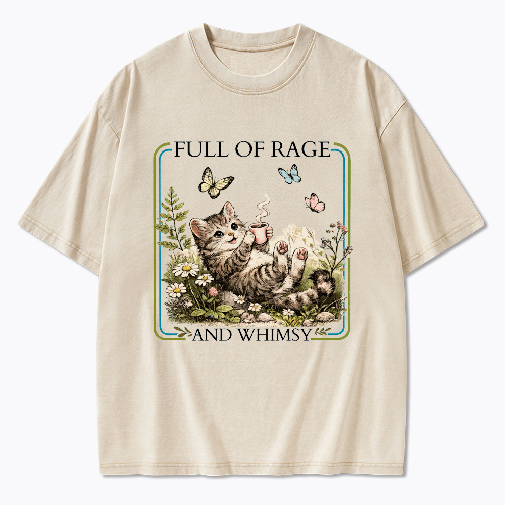 Full of Rage and Whimsy Washed T-Shirt