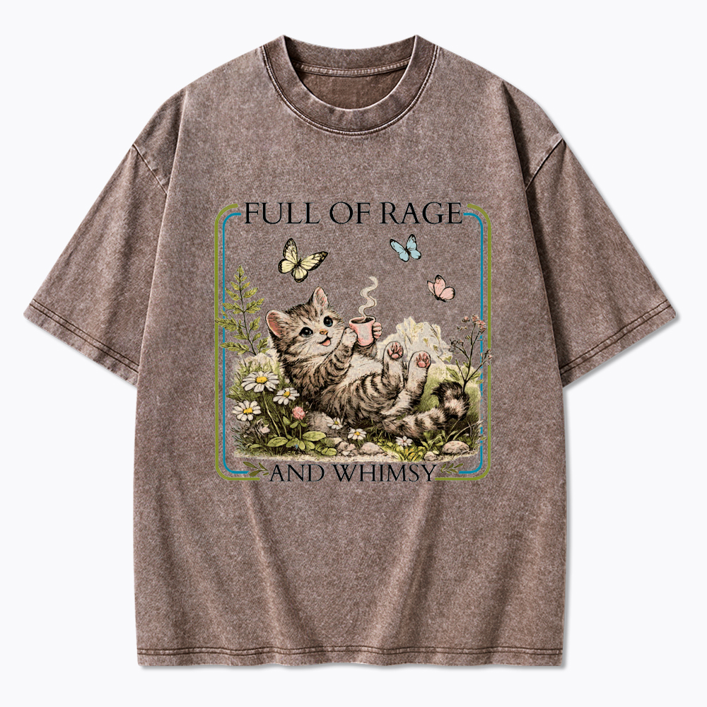 Full of Rage and Whimsy Washed T-Shirt