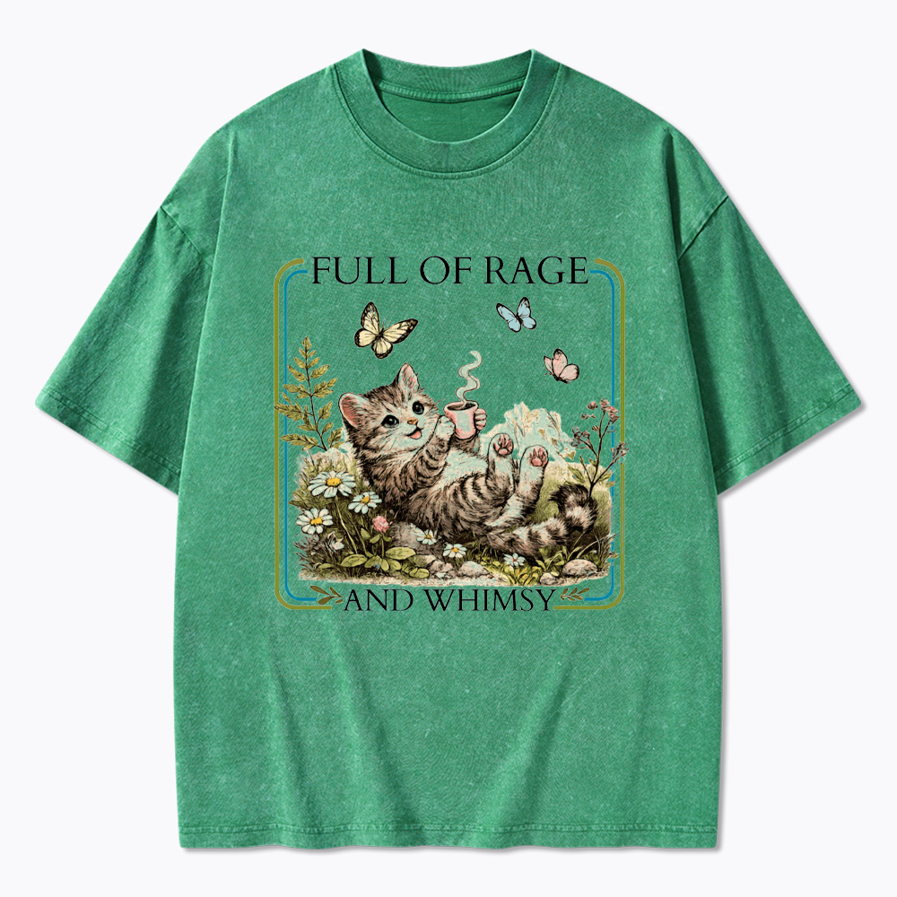 Full of Rage and Whimsy Washed T-Shirt