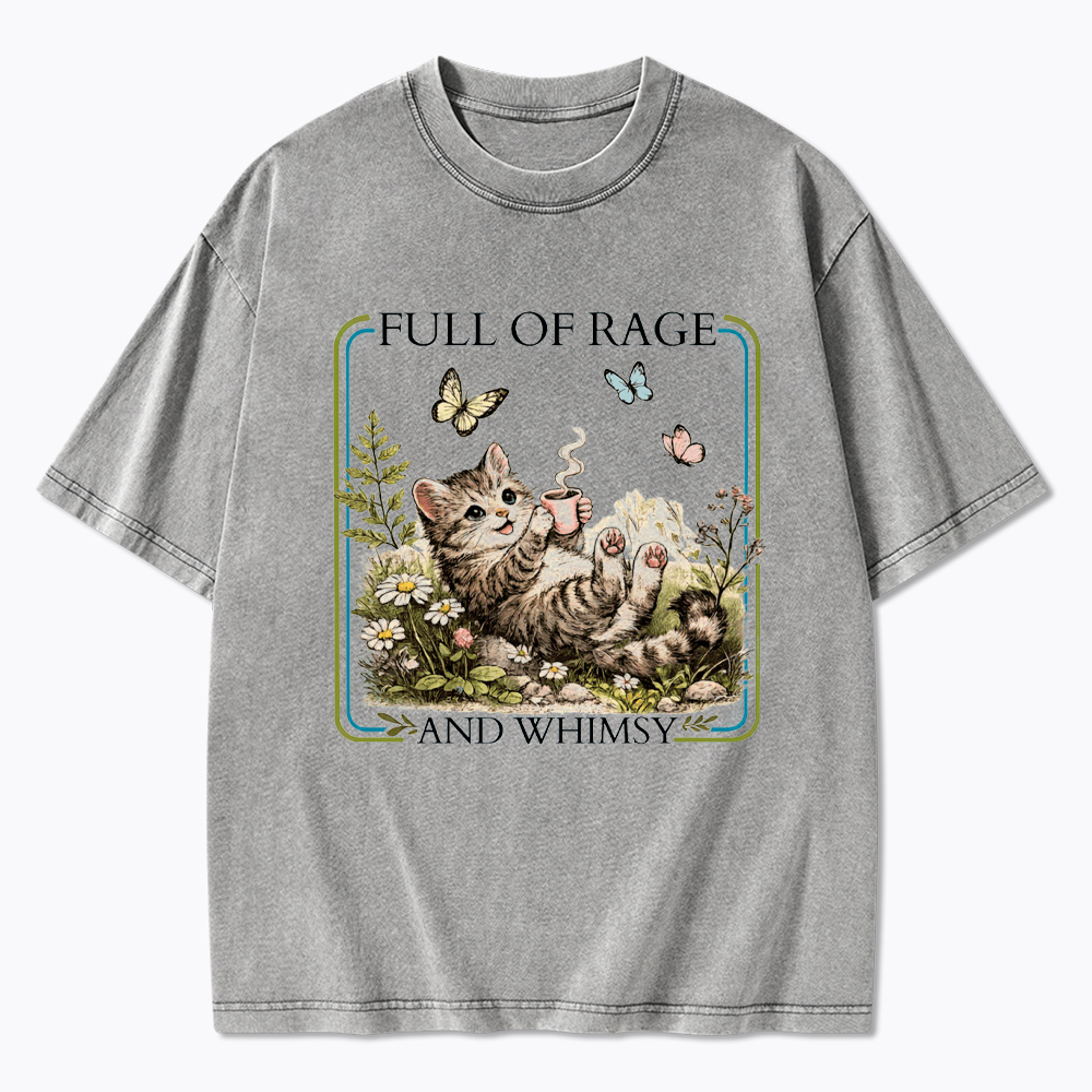 Full of Rage and Whimsy Washed T-Shirt