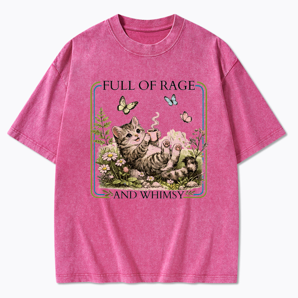 Full of Rage and Whimsy Washed T-Shirt