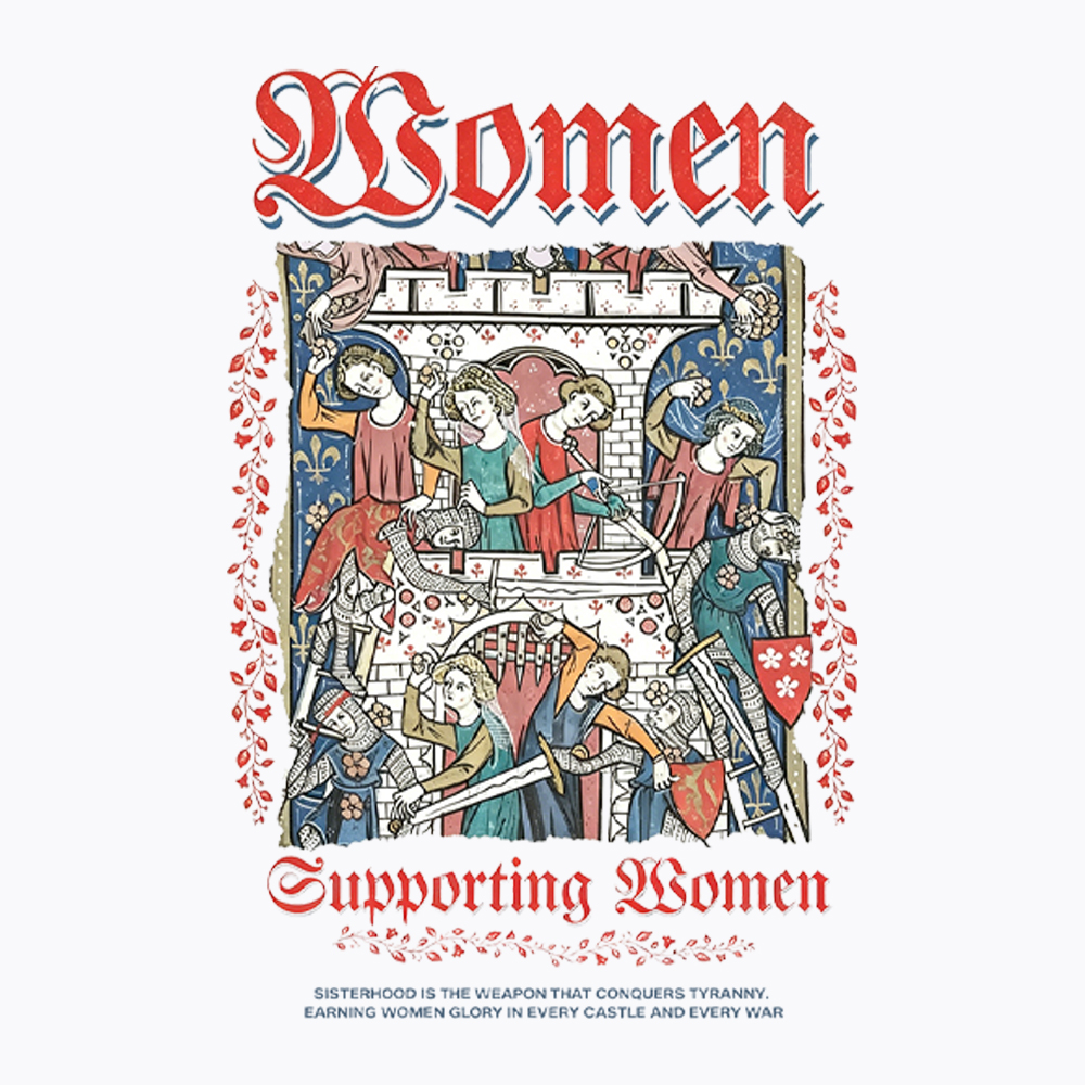 Femenist Medieval Washed T-Shirt