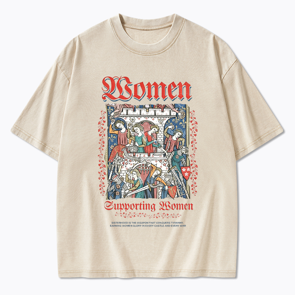 Femenist Medieval Washed T-Shirt