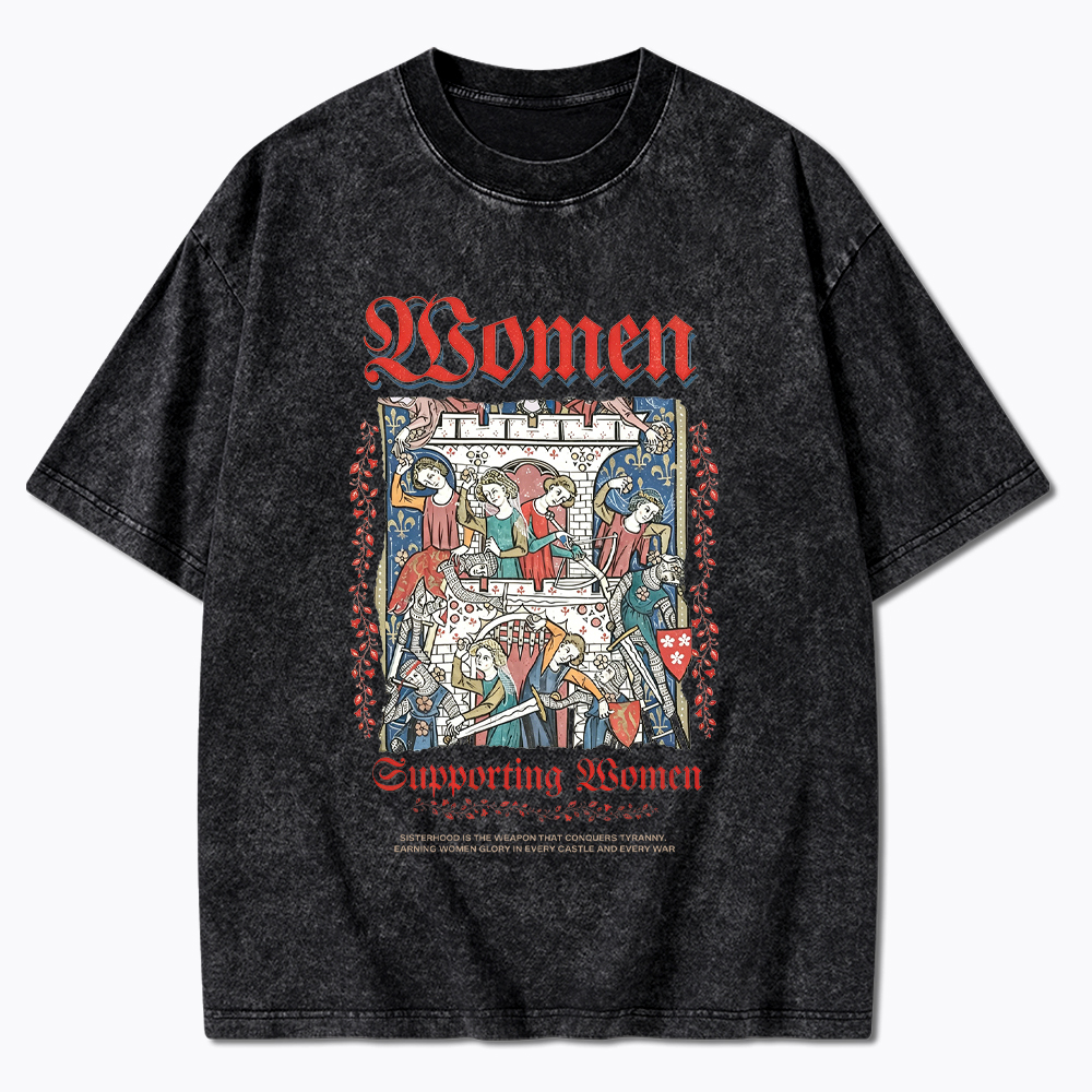 Femenist Medieval Washed T-Shirt