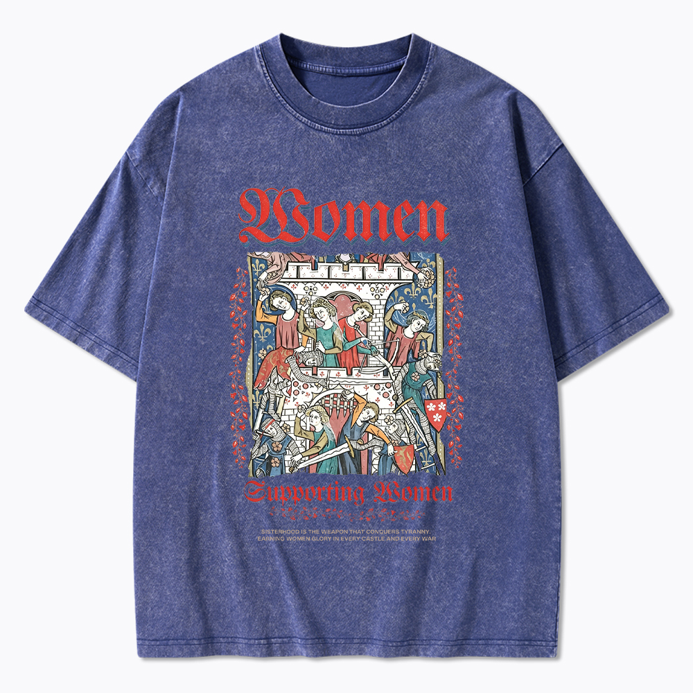 Femenist Medieval Washed T-Shirt