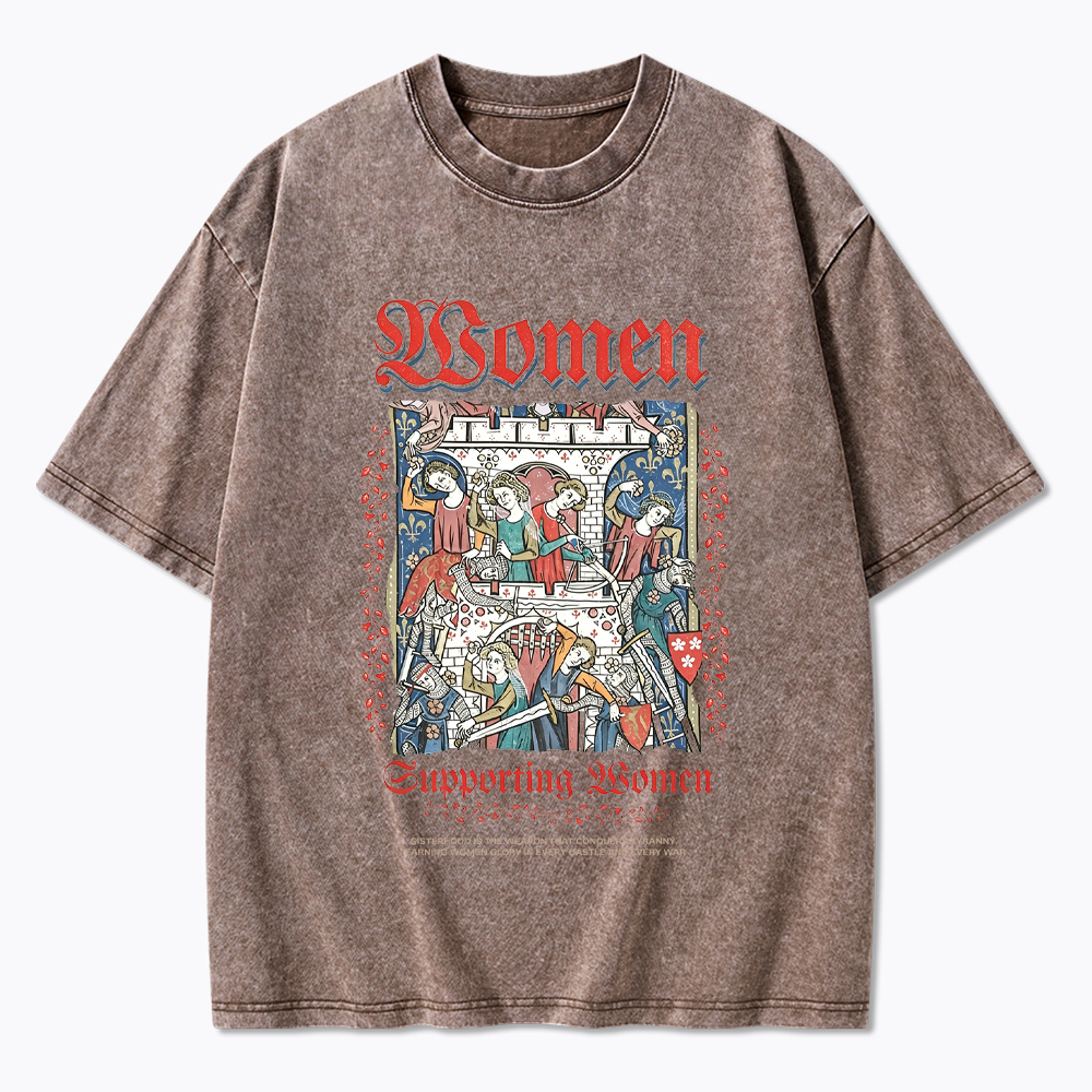 Femenist Medieval Washed T-Shirt